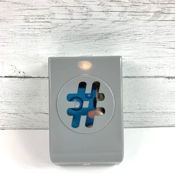 EK Tools Hashtag Punch - Picture 2 of 6